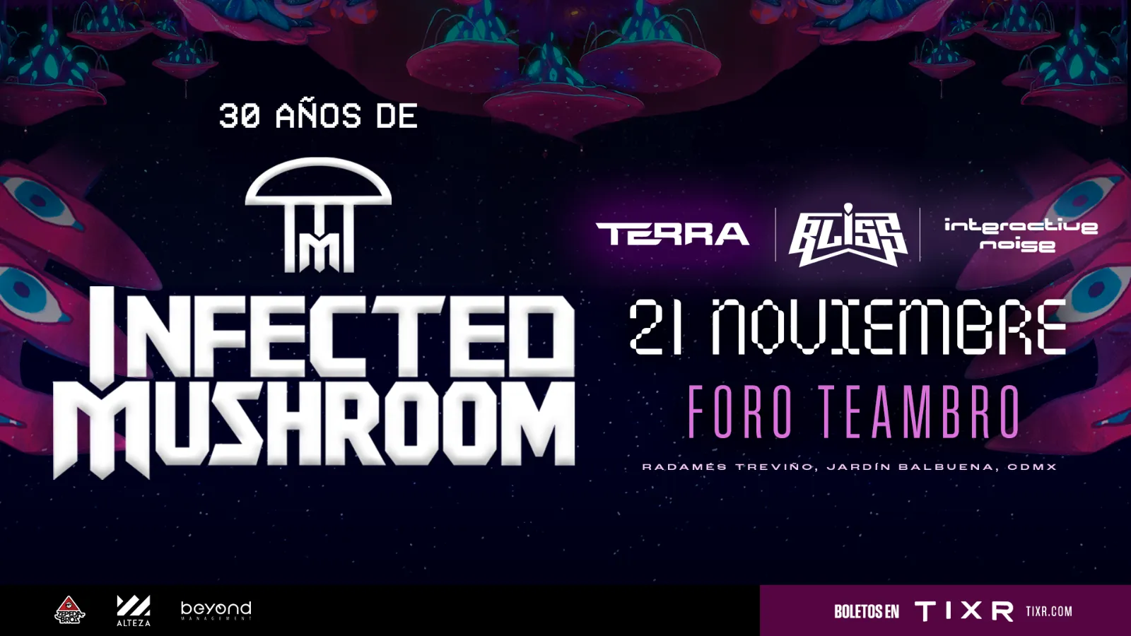 Infected Mushroom celebra 30 años de carrera con show en CDMX