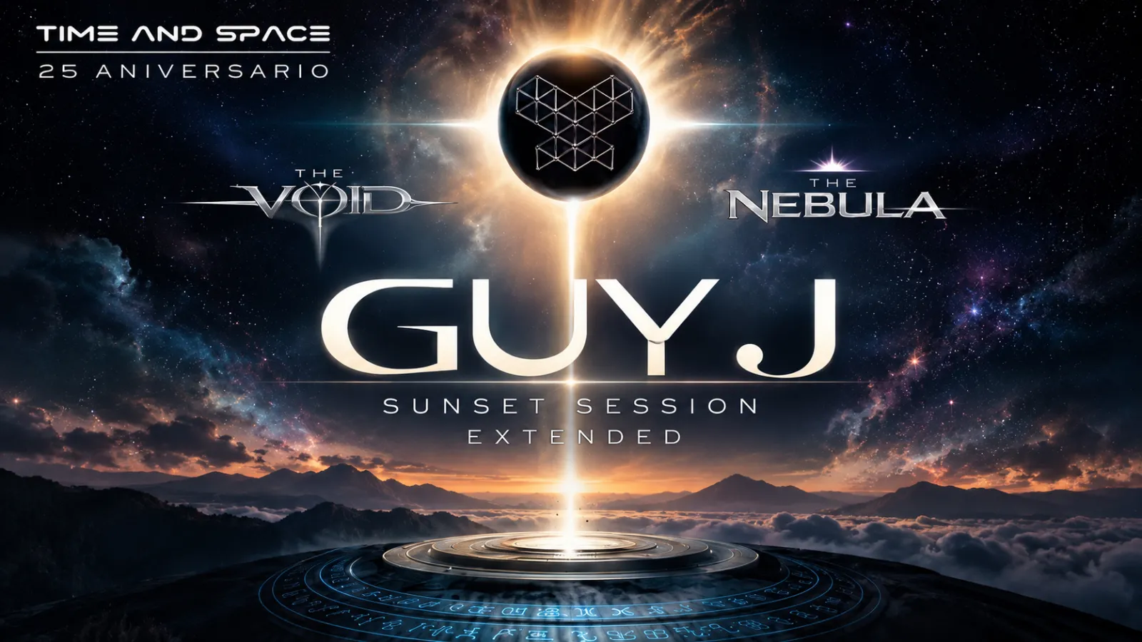 Guy J regresa a Time and Space para un Sunset Session extendido por su 25 aniversario
