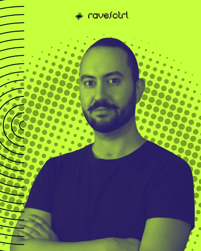 Retrato de Trino, locutor de RAVE//CTRL
